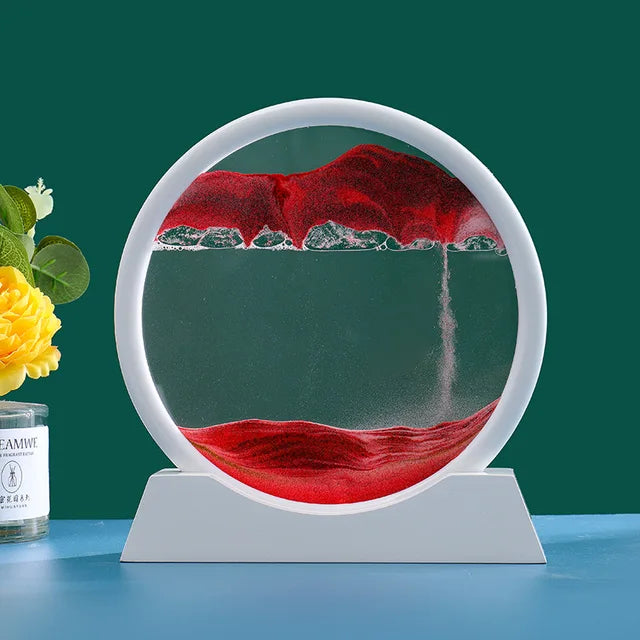 SandFlow - Ampulheta de Mesa Moderna